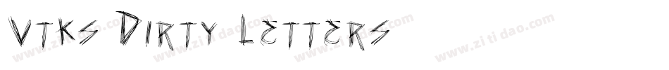 Vtks-Dirty-Letters字体转换
