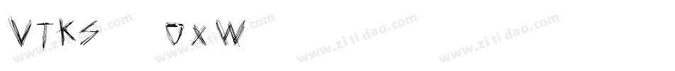 Vtks38-oxW0字体转换