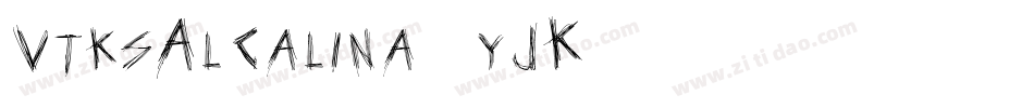 VtksAlcalina-4yJK字体转换