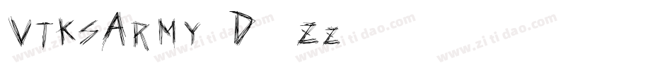 VtksArmy3D-4Zz4字体转换