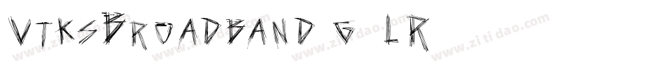 VtksBroadband-g2LR字体转换