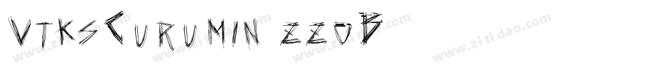 VtksCurumin-ZZoB字体转换