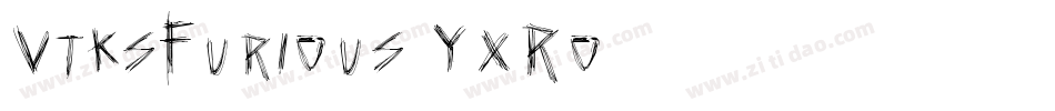 VtksFurious-YXRo字体转换