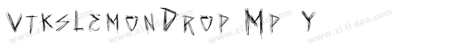 VtksLemonDrop-Mp0Y字体转换