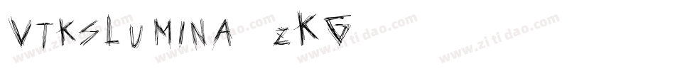 VtksLumina-0zKG字体转换