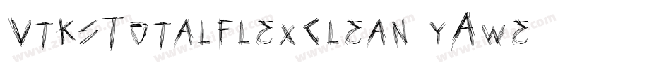 VtksTotalflexclean-yAwe字体转换