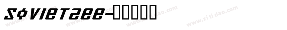 Soviet2ee字体转换