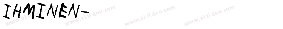 Ihminen字体转换