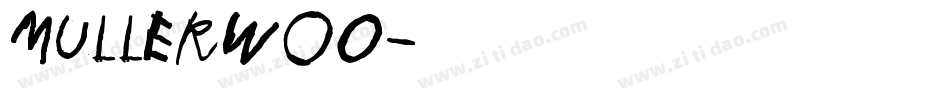 MullerWOo字体转换