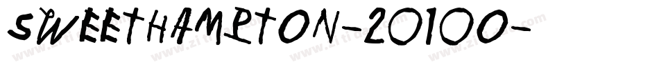 Sweethampton-2O1Oo字体转换
