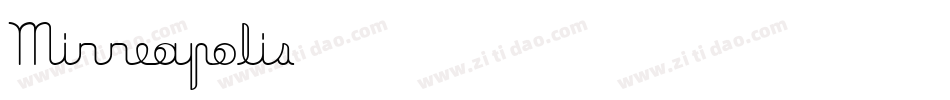 Minneapolis字体转换