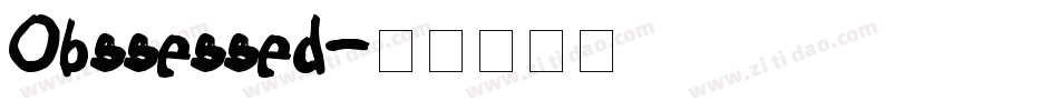 Obssessed字体转换