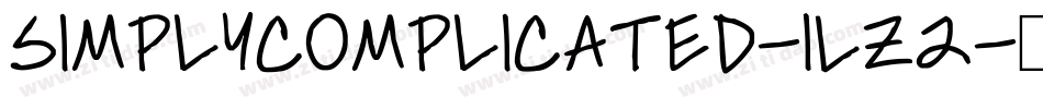 SimplyComplicated-1Lz2字体转换