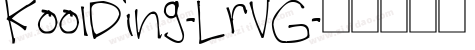 KoolDing-LrVG字体转换