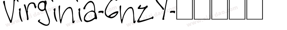 Virginia-6nzY字体转换