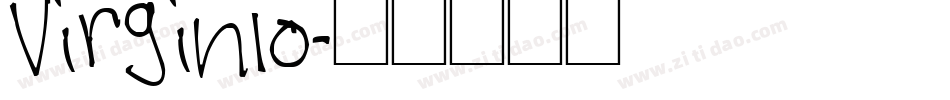 Virginlo字体转换