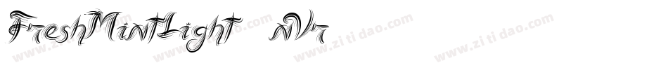 FreshMintLight-0nVr字体转换