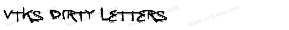 Vtks-Dirty-Letters字体转换