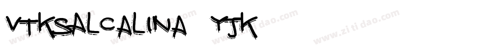 VtksAlcalina-4yJK字体转换