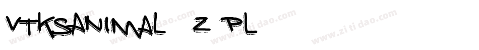 VtksAnimal2-z9PL字体转换