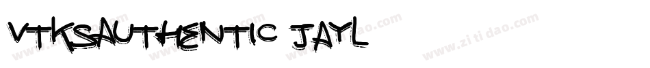 VtksAuthentic-jayl字体转换