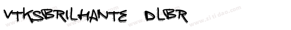 VtksBrilhante2-dLBR字体转换