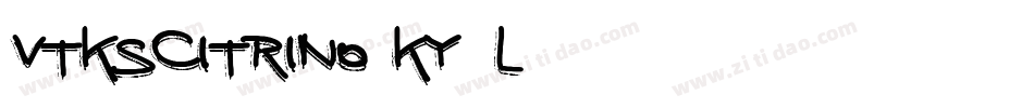 VtksCitrino-Ky7l字体转换