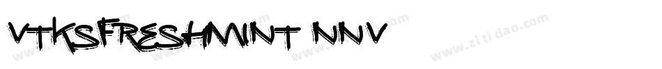 VtksFreshMint-nnV0字体转换