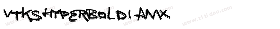 VtksHyperboldi-AMX6字体转换