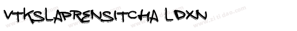 VtksLaprensitcha-LDxn字体转换