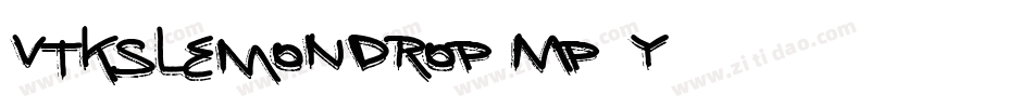 VtksLemonDrop-Mp0Y字体转换
