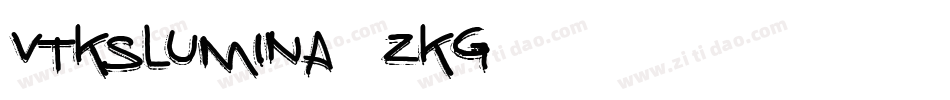VtksLumina-0zKG字体转换