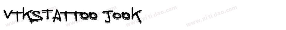 VtksTattoo-JOoK字体转换