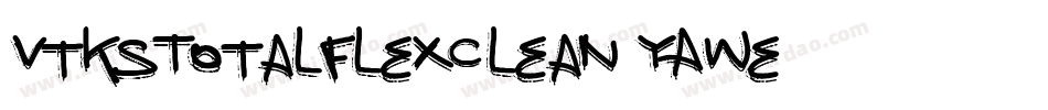 VtksTotalflexclean-yAwe字体转换