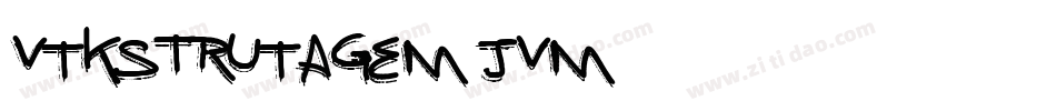 VtksTrutagem-jVm7字体转换