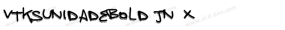 VtksUnidadeBold-Jn6x字体转换