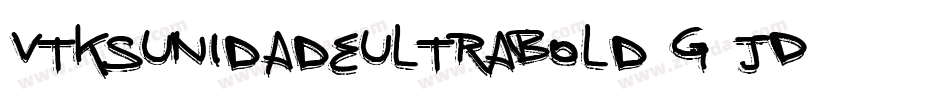 VtksUnidadeUltraBold-G5jD字体转换