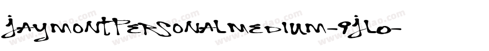JaymontPersonalMedium-9Jl0字体转换