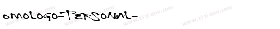 Omologo-Personal字体转换