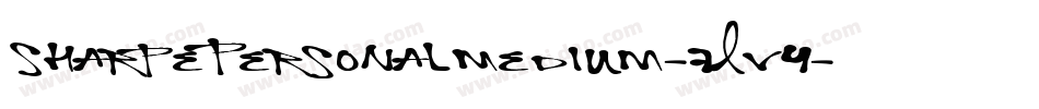 SharpePersonalMedium-7Lv4字体转换 SharpePersonalMedium-7Lv4字体转换