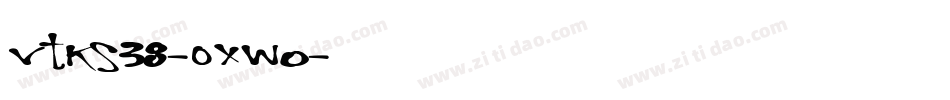 Vtks38-oxW0字体转换