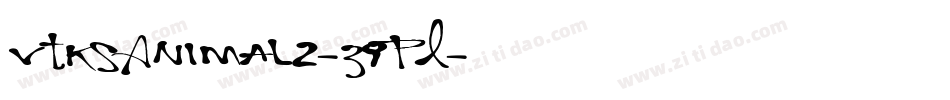 VtksAnimal2-z9PL字体转换