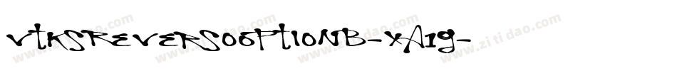 VtksReversoOptionB-XA1G字体转换
