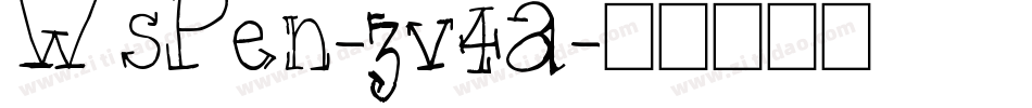 WsPen-zv4a字体转换