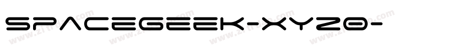 SpaceGeek-xyZ0字体转换