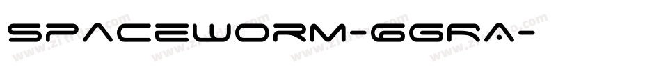 SpaceWorm-6gRA字体转换