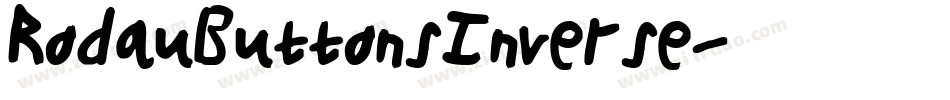 RodauButtonsInverse字体转换
