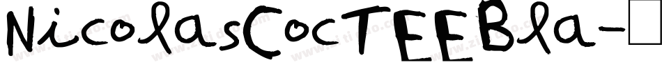 NicolasCocTEEBla字体转换