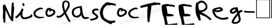 NicolasCocTEEReg字体转换