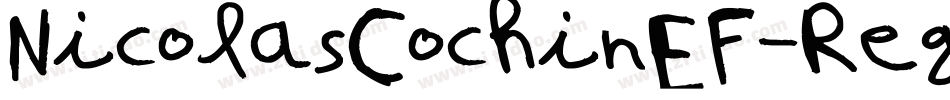 NicolasCochinEF-RegularIta字体转换